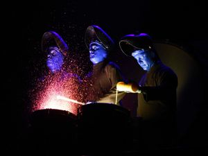 Supporting image for story: Blue Man Group, ICC, Birmingham - review