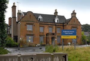 Holbeche House, Wall Heath, near Dudley,  has been empty since it closed as a care home