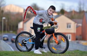 Max Hooley is doing a cycle fundraising event to raise money for one of his favourite places, Wild Zoo at Halfpenny Green