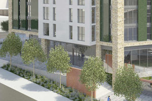 Artist's impression of the Creekside Wharf development. Picture: Essential Living/Assael Architects