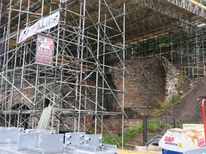 Supporting image for story: Scaffolding up as repairs start to iconic Bedlam Furnaces