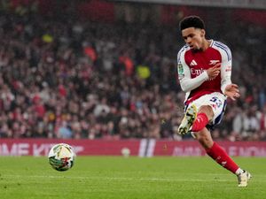 Supporting image for story: Ethan Nwaneri hungry for more goals after Arsenal scoring dream comes true