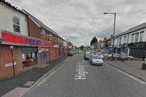 Highfield Road, in Washwood Heath, Birmingham, where Zakir Nawaz died. Photo: Google StreetView.