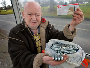 Supporting image for story: One man's mission to highlight 'laughing gas' dangers with canister collection