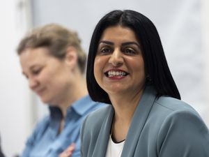 Justice Secretary Shabana Mahmood wearing a grey jacket