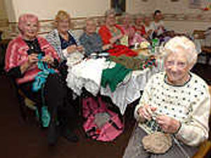 Supporting image for story: Natter and knitting is a perfect pattern