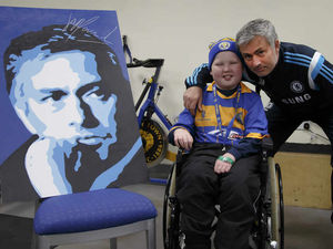 Supporting image for story: Meeting Mourinho a dream for Shrewsbury boy Lloyd, 11