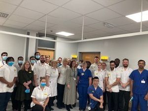 Chief Executive Award – SaTh Radiology Team. Pictured: The Radiology team from the PRH. 