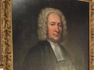 Supporting image for story: This man sat beside a portrait for a year only to find it was a distant relative