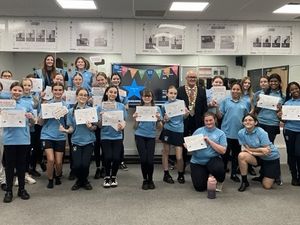 Supporting image for story: Telford school danceathon raises money for children's hospice