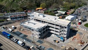 Dudley's new Health Innovation College is taking shape.
