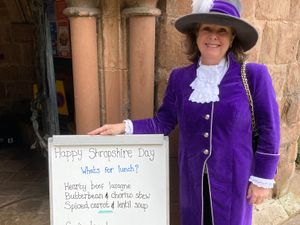 Supporting image for story: High Sheriff visits two towns for Shropshire Day