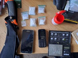 Supporting image for story: Police update on pair arrested at Telford drugs bust where '12-inch machete' was found