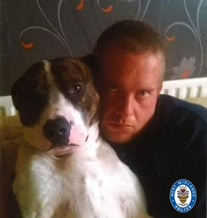 David Willis and his beloved dog Tyson