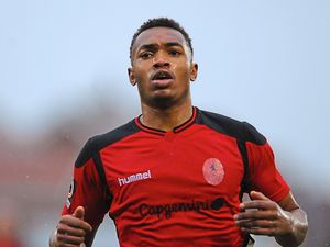 Supporting image for story: AFC Telford's Marcus Dinanga pledges to repay faith of boss