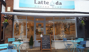 Latte da coffee shop in Albrighton