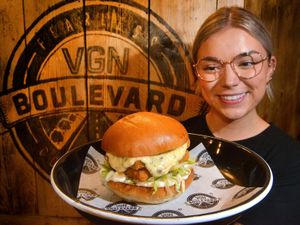 Supporting image for story: Vegan fast food restaurant in Stourbridge unveils latest plant-based burger