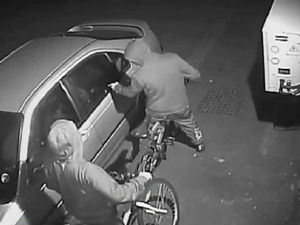 Supporting image for story: Caught on camera: Thieves' foiled attempt to break into Black Country car