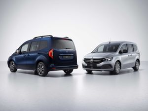 Supporting image for story: Mercedes reveals compact electric EQT van