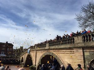 Supporting image for story: "The safety of the canoeists must come first": Bewdley Duck Race postponed over rising water levels