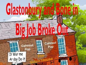 Supporting image for story: The Crooked House has been rebuilt - in a children's book