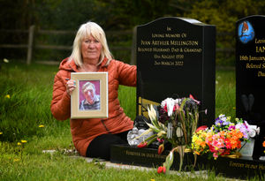 Valerie Millington, whose husband Ivan is buried at Essington Cemetery, says nobody is looking after it and the grass is overgrowing, with rubbish is piling up. Valerie has been cutting the grass herself around her late husband's grave