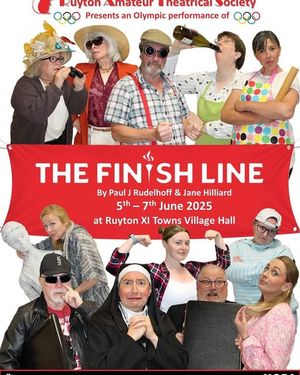 The cast of The Finish Line