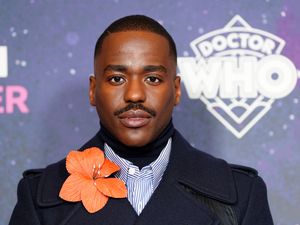 Ncuti Gatwa at a Doctor Who premiere