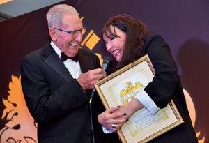 Hugh Porter and Frances Barber