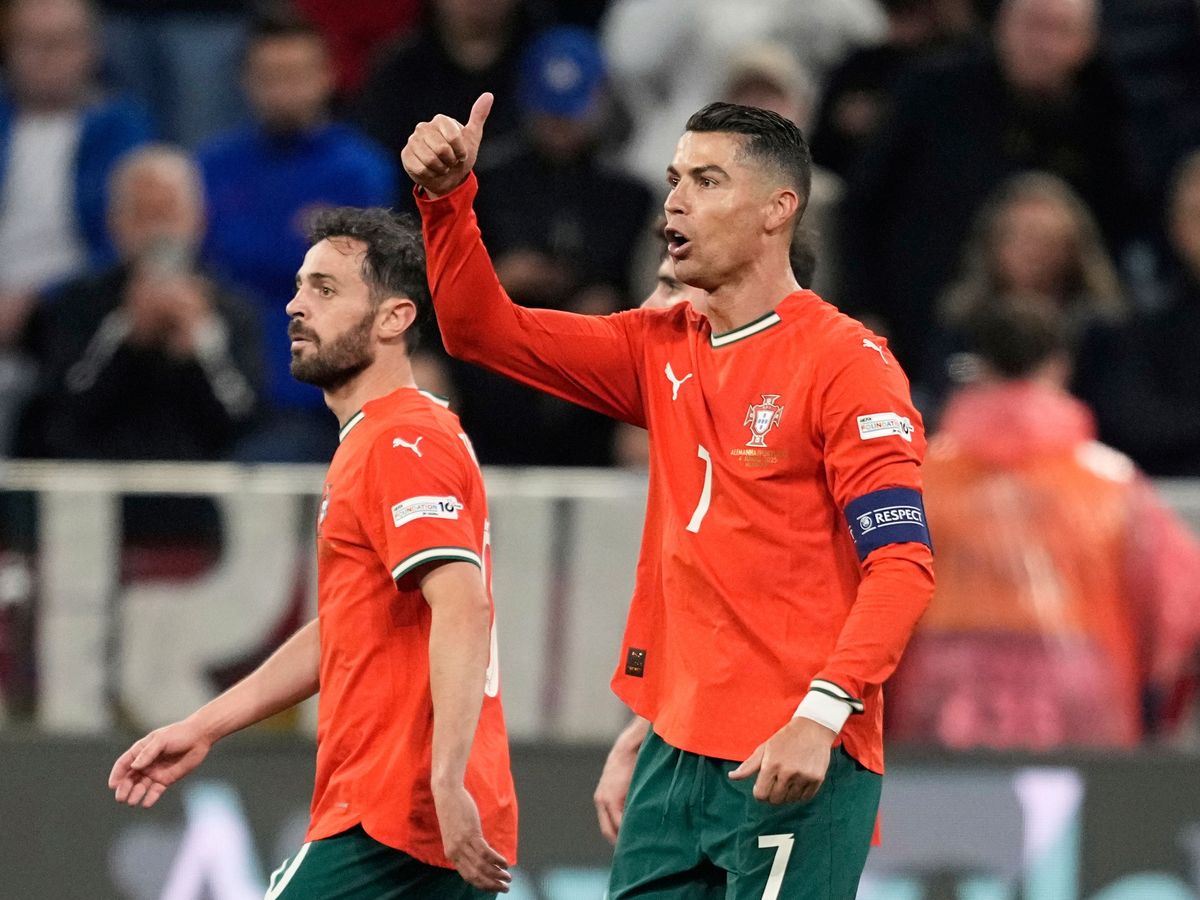 From pitch invader scuffle to matchwinner – Cristiano Ronaldo stars for Portugal