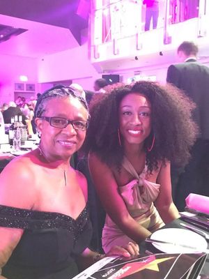 Deloris with daughter Beverley Knight 