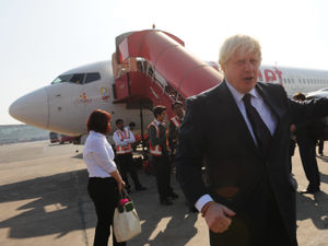 Supporting image for story: Captain Boris flying us into a Covid mountain