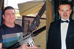 John Anslow was cleared of the murder of Richard Deakin, right