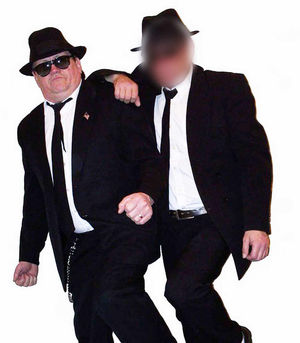 Thomas Wilkinson was part of a Blues Brothers tribute act