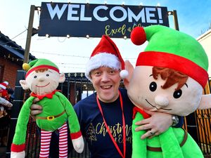 Supporting image for story: 10 ChristmasFest pictures at the Wolverhampton church where thieves stole roof leading