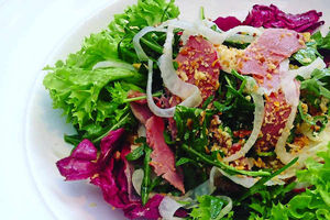 Quackers about sublime salad – the duck salad