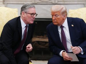 Sir Keir Starmer with Donald Trump