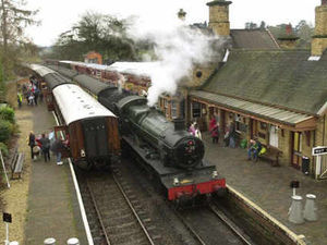 Supporting image for story: 200,000 passengers take trips on Severn Valley Railway
