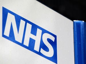 An NHS sign