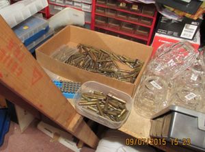 Ammunition made by Edmunds in his garage