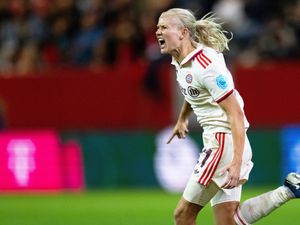 Supporting image for story: Pernille Harder nets late hat-trick as Bayern Munich thrash Arsenal