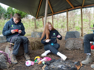Supporting image for story: Instructors go wild for bushcraft skills at Shrewsbury leisure resort