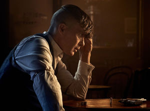 Cillian Murphy as Tommy Shelby in Peaky Blinders