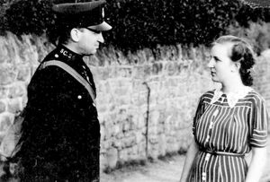 Special Constable Walter Roden, No. 266, with daughter Sylvia in June 1942.