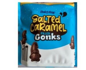 Salted Caramel Filled Gonks recalled by Aldi over alergy health risk