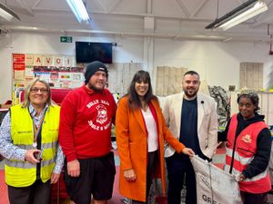 Supporting image for story: MP visits Wolverhampton posties to show support in busy run-up to Christmas