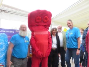 Mondelez (Cadburys) and many other suppliers attended the event with give aways