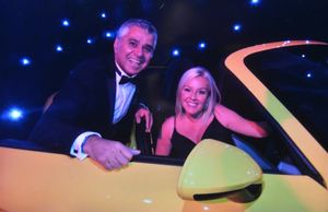 Suresh Bawa with his long-serving manager Beverley Bird