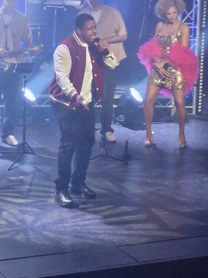 Reepa brought a forceful energy to his performance