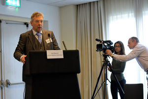 Ian Henery at today's press conference